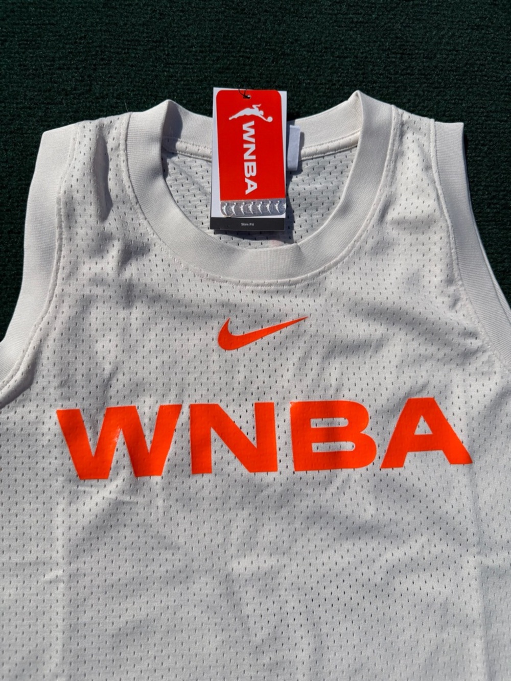 HF6468-030 Medium | Team 13 Women's Nike WNBA Mesh Tank Top | Slim & Cropped - Picture 6 of 10